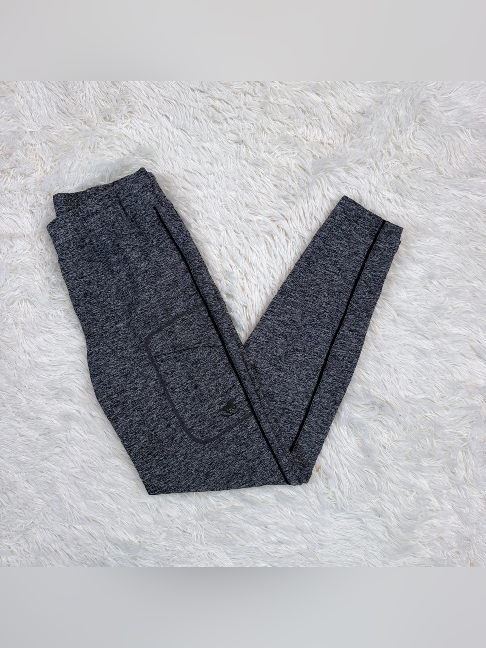 Women’s Large Grey Smartpak Knee Patch Horseback Riding Tights Breeches. Good Co